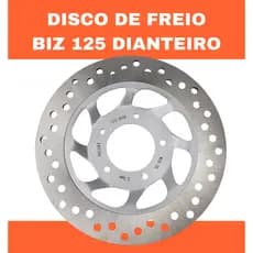 DISCO FREIO BIZ 125 ANO 2005 ATÉ 2017 DIANTEIRO