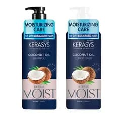 Kit Shampoo e Condicionador Coconut Oil 400ml Kerasys