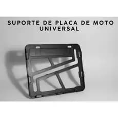 Suporte de Placa Vazado Suporte Protetor Placa Moto MERCOSUL