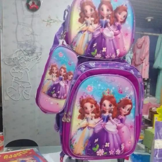 Mochila Escolar Infantil Menina - Alta Qualidade e Impermeável