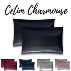 Fronhas de Cetim Anti Frizz Charmouse Lux - Kit 02 Capa para Travesseiro