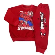 Conjunto de Moletom Flanelado Roupa Infantil de Inverno Para Menino