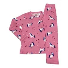 Conjunto Pijama de Menina Manga Longa mais Calça Roupa Infantil