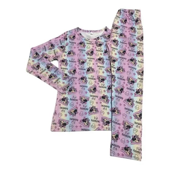 Conjunto Térmico Infantil Unissex Blusa Manga Longa + Calça