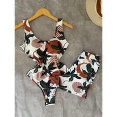 Conjunto Body Maio Suplex Feminino Short Cintura AltaTendencia  Moda Blogueira