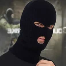 Touca Ninja Balaclava Para Motoqueiros Feita Em Lã
