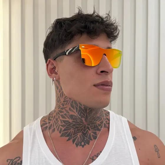 Óculos de Sol Polarizado Clássico UV400 Masculino e Feminino Lente Polarizada