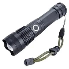 Kit 2 Lanterna Tática Militar Super Potente T9  Tática Potente Sitio Fazenda Acampamento Camping Segurança- Resistente