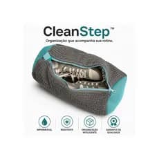 Bolsa Organizadora para Tênis Impermeável Porta Calçados Cor Sortida Academia Lavável Resistente CleanStep™