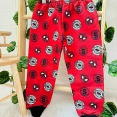 Calça Estampada Infantil aventura heróis marvel kids menino moletom  P ao 8 anos