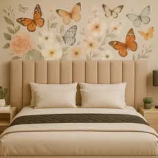 Kit Cabeceira Estofada Completa Adesiva em Modulos 60x20 para Cama de Solteiro Casal Queen King Box