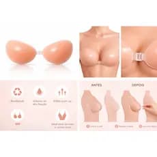 Sutiã Adesivo de Silicone Invisível Autocolante Aumenta E Levanta Seios Push Up（ensacado）