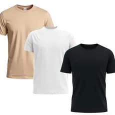 Camiseta Basica masculina,casual Algodão Camiseta unissex Premium