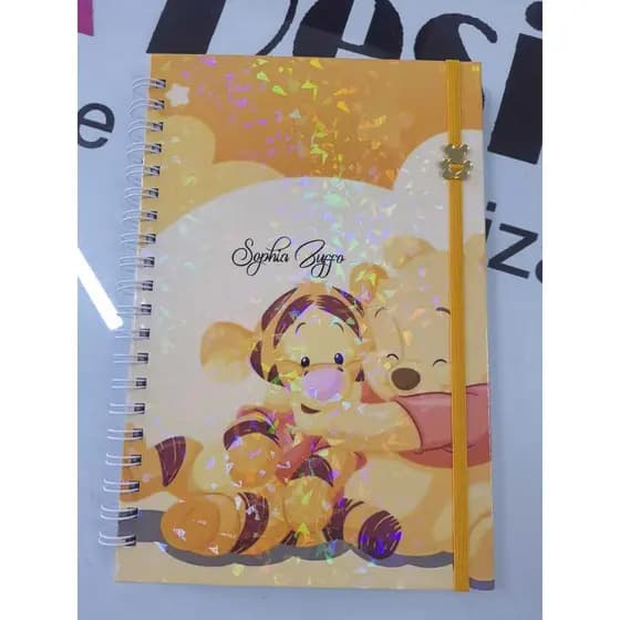 Caderno Grande 100flsFolhas personalizadas / Caderno universitário