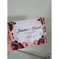 Caderno de Assinaturas Casamento