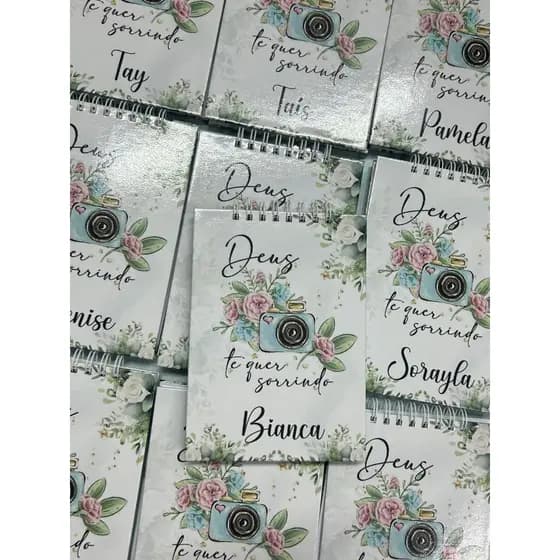 Bloquinho de anotações KIt com 30 unds / bloco anotações