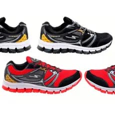 Kit 2 tênis combo masculino corrida treino academia solado leve antiderrapante casual dia a dia
