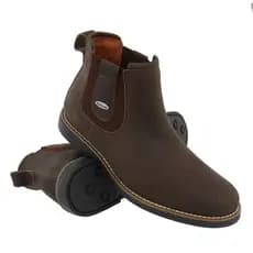 Bota em Couro Premium 100% Couro Bovino, Solado Borracha Natural Costurado e Blaqueado, LINHA PREMIUM PROMOÇÃO