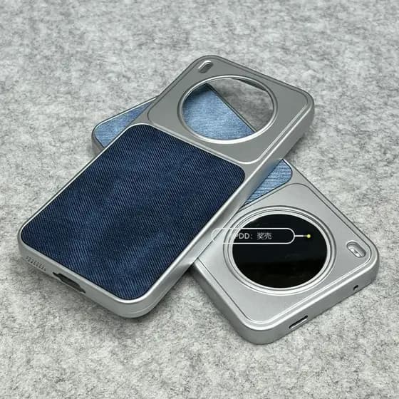 Capa para celular VIVO Y600Pro Y500Pro Y500, padrão jeans com acabamento fosco, furos grandes, capa macia anti-queda.