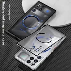 Estrutura de Dissipação de Calor de Metal para Red Magic 11 Pro 11 Pro+ Capa Traseira Fosca Zero Touch com Proteção Magn