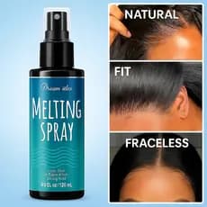 Spray Fixador Para Lace Melting Spray Forte Ficação Invisível Para Perucas 120ml