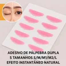 Kit Com 5 Pares de Pads de Silicone Para Lash Lifting – Curvatura Profissional Para Cílios