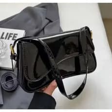 Bolsa Luxo Alça Regulável Feminina Fecho Magnético Moda Casual