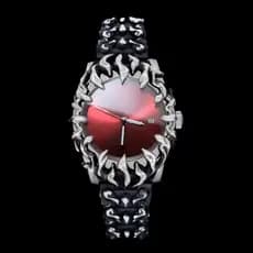 Premium Feel Claw Watch Alabaster Retro Y2K Metal Único Pequena Audiência High-End Sensation Relógio De Pulso Masculino