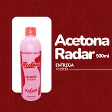 Acetona Removedor de Esmalte Radar 500ml