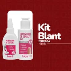 KIT Removedor de esmalte 4x1 / Removedor de Cutícula Blant