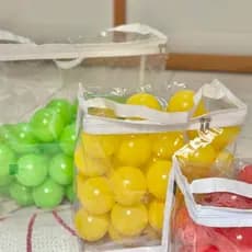 SACO ORGANIZADOR BRINQUEDOS BRANCO