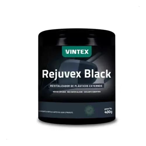 Revitalizador De Plasticos Rejuvex Black 400g