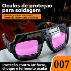 Lente / Óculos De Soldagem Com Escurecimento Automático Novo