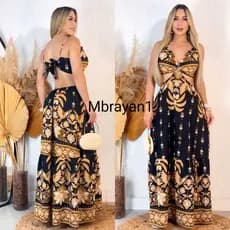 Vestido Longo Alça Com Bojos Vazado Novo Verâo Moda
