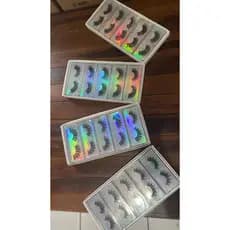 Cartela de Cílios postiços 3d Com 10 Unidades