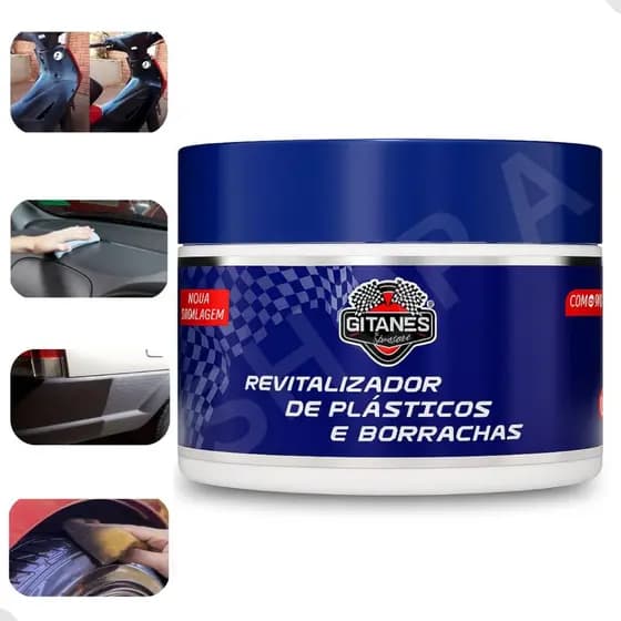 Revitalizador Plásticos Borrachas Proteção GITANES 200g