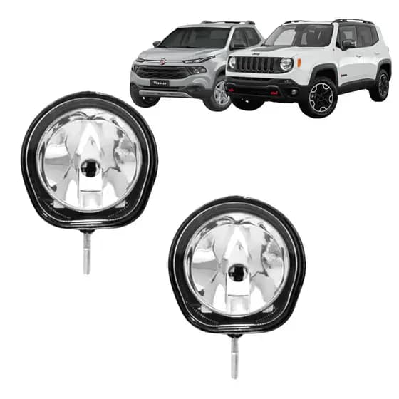 PAR FAROL AUXILIAR MILHA AVULSO LED TORO / PULSE / FASTBACK / RENEGADE 2021