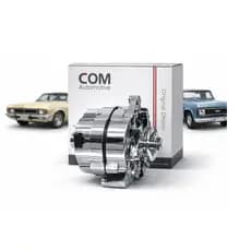 Alternador 12V 105A Cromado Opala C10 A10 D10 Anos 1969 a 1979 Encaixe Original