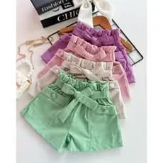 Short linho infantil menina short menina infantil Short infantil feminina moda blogueirinha