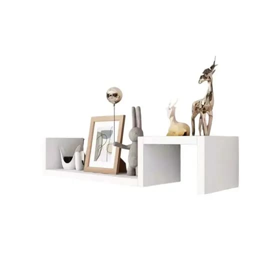 Kit 2 Prateleiras Nicho Decoração Casa Escritório MDF
