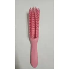 Escova  De Polvo Cor Lilas Para Desembarassar Cabelos Cacheados