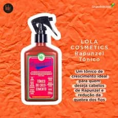 Lola Cosmetics Rapunzel Tônico Capilar de Crescimento 250ml