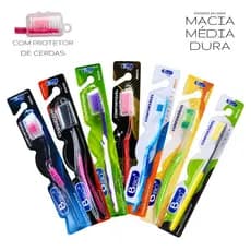 Kit 12/24/36 Escovas De Dente Adulto Ou Infantil Com Protetor De Cerdas Qualidade E Economia