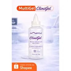 Gel Clinigel Condutor 100g Incolor Não Gorduroso Uso Médico Ultrassom Eletro Fisio Estética Ultra Gel Multigel