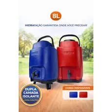Garrafão Térmico Antares 8L | Botijão para Bebidas Quentes e Geladas | Tereré, Café e Eventos