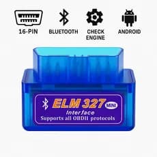Scanner Automotivo Bluetooth OBD2 ELM 327 V2.1 Leitor De Códigos De Falha Diagnóstico Veicular