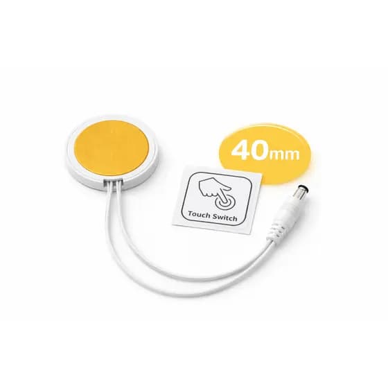 Interruptor Sensor De Toque Até 40mm Para Madeira Vidro Granito Led | Sensível ao Toque | LED Dimmer 12v /24V/ Touch