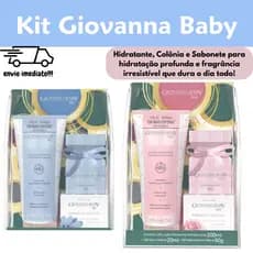 KIT GIOVANNA BABY COLONIA, HIDRATANTE , SABONETE VEGETAL OU BODY SPLASH ESCOLHA SEU KIT FAVORITO