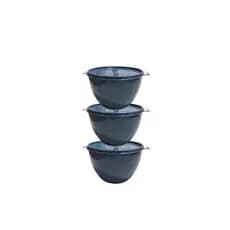 3 Potes Bowl 1,1 ml cor azul