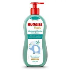 Sabonete Líquido Huggies 600ml Glicerina Extra Suave - Hidratação Intensa